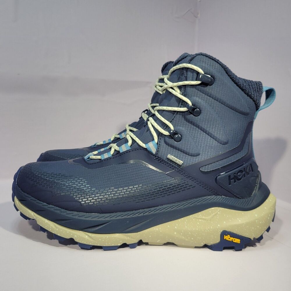 HOKA Kaha 2 Frost GTX Women's US Size 10B Varsity Navy/Oyster Mushroom 1155195
